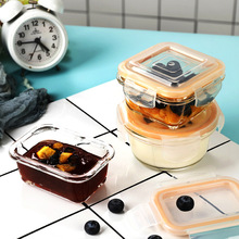微波爐加熱飯盒專用帶飯玻璃碗保鮮盒上班族便當盒嬰兒輔食碗盒