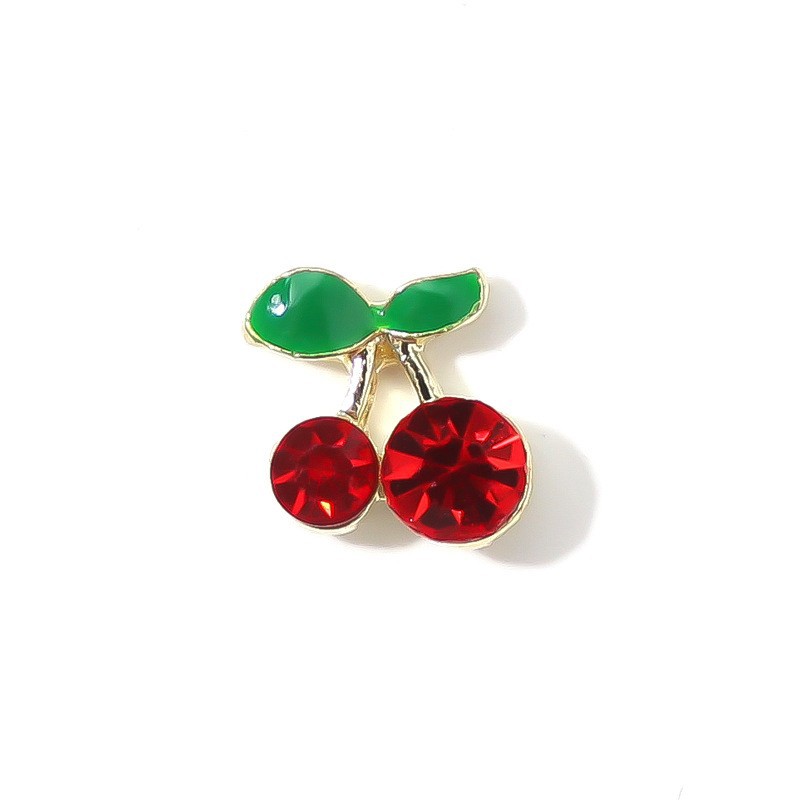 Red Cherry joyas de uñas accesorios de decoración de uñas para usar joyas de uñas DIY joyas de uñas al por mayor