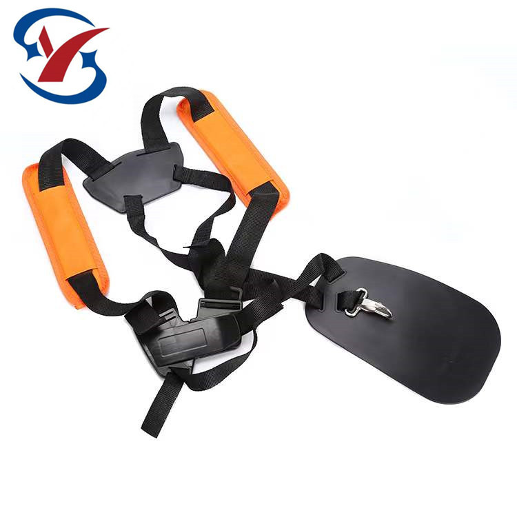  Arnés doble acolchado para desbrozadora o cortadora de césped, cómodo y ajustable