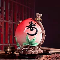 Jingdezhen Shoutao, 2.5kg упаковка, керамическая бутылка для вина, герметичная пустая бутылка для вина, креативная коллекция, подарок ручной работы, хранение вина, оптовая продажа