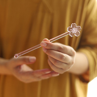 Stirring rod high-looking coffee special spoon high-end exquisite food grade drink stirring rod juice milk drainage
