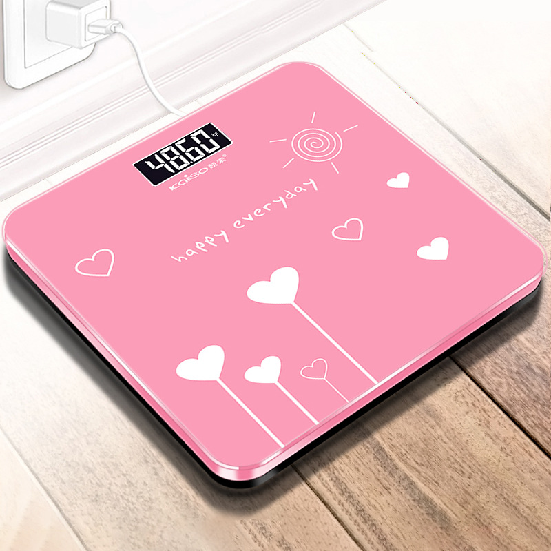 Subescala transfronteriza que pesa la báscula del cuerpo humano báscula de grasa corporal inteligente recargable báscula de salud báscula de peso de un lote