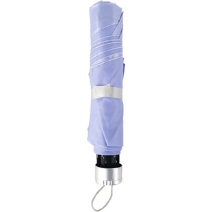 Pearl folding umbrella small portable umbrella wholesale dual-use umbrella for both sunny and rainy manual tri-fold umbrella 7-bone umbrella folding