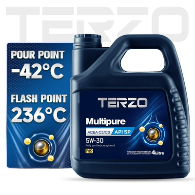 Terzo Multi-Pure 5W-30 Fully Synthetic Gasoline Engine Oil