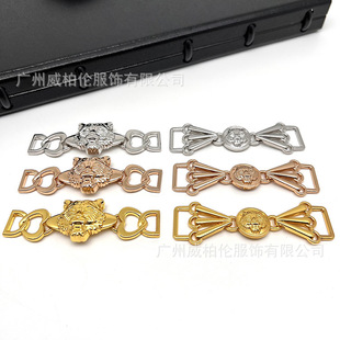 Factory in stock wholesale European and American fashion alloy chain connection buckle clothes pants shoes swimsuit luggage accessories buckle