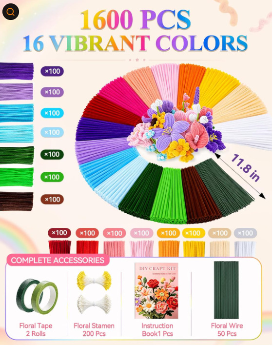 Varilla de torsión colorida súper densa hecha a mano fabricante de material de bricolaje al por mayor varilla de torsión de macarons hecha a mano en negrita para niños