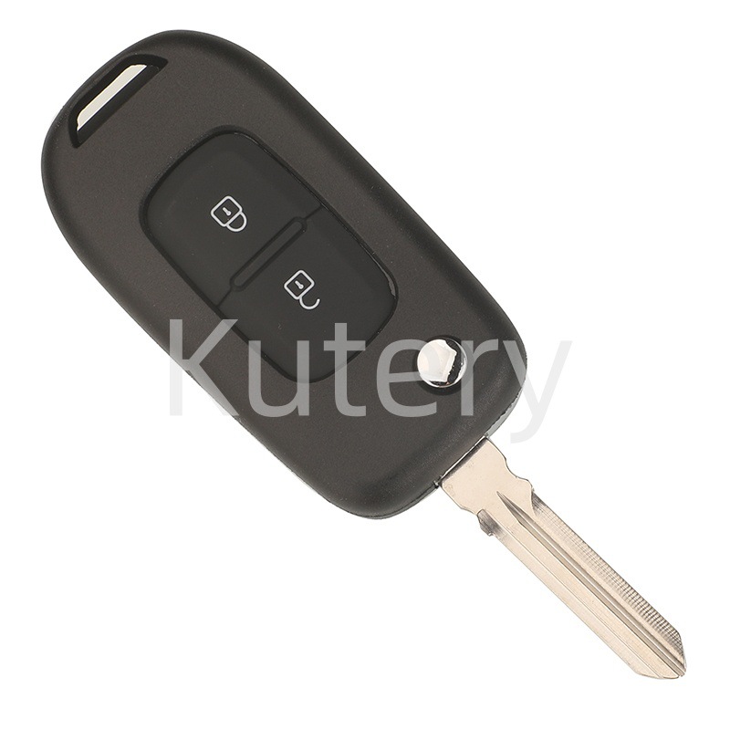 Suitable for Renault's new 2-button and 3-button folding remote control car key with 4A chip, 433 frequency, N5F-PFK1A