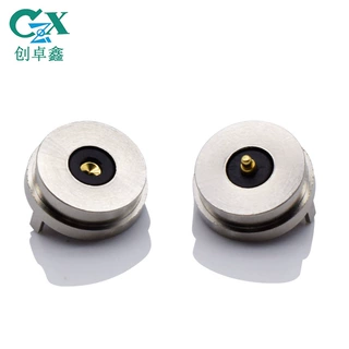 智能穿戴发热防水磁吸充电接头方案设计厂家 10mm超薄磁吸连接器