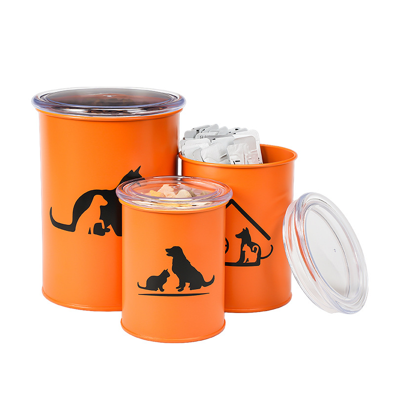 Contenedor de Alimentos para Mascotas de Hierro Galvanizado Hermético, A Prueba de Insectos, Impermeable para Mascotas image 6