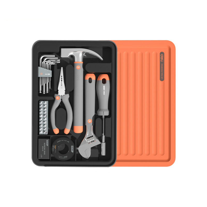 델리 도구 홈 적층 세트 가정용 일일 비상 유지 보수 하드웨어 도구 H1001-ADE C