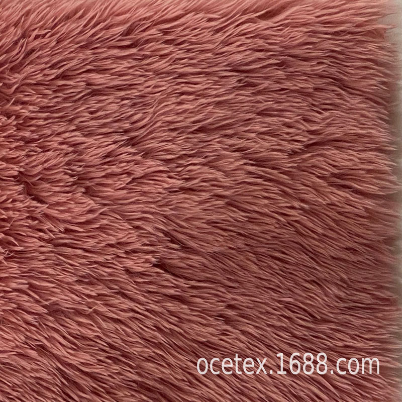 厂家供应托斯卡纳皮毛一体面料仿狐狸毛托卡皮草面料毛领围巾面料