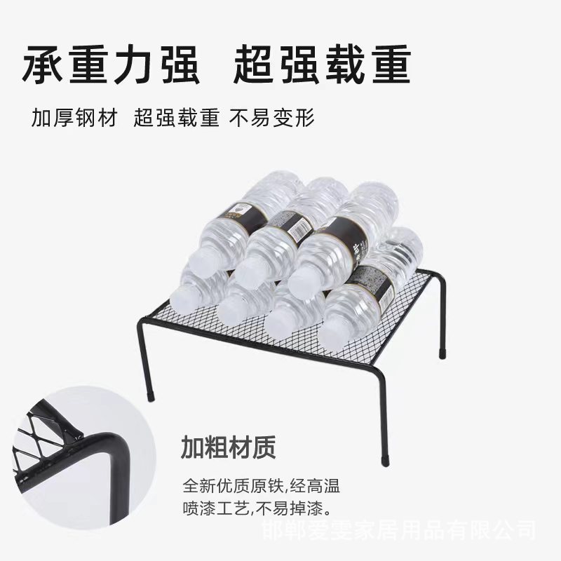 Estante de almacenamiento para cocina, organizador, escurridor de platos, escurridor de platos de doble capa, estante de almacenamiento de metal de fábrica