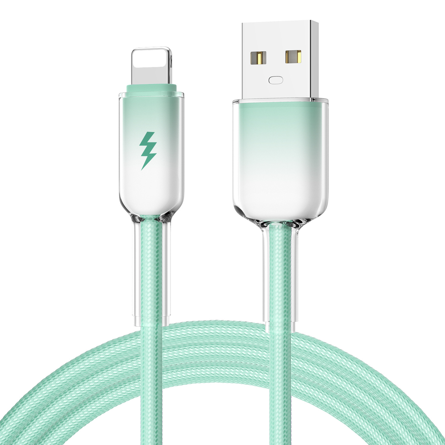 Usb ice crystal apple mint green