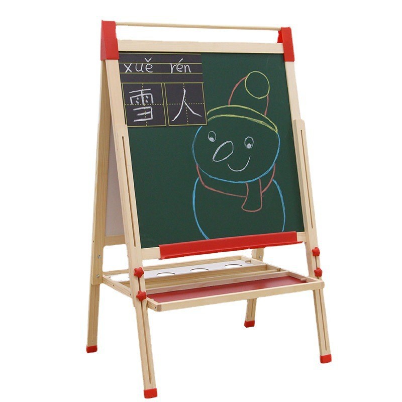 Tablero de dibujo soporte para el hogar de los niños pizarra pequeña pintura magnética sin polvo graffiti tablero de dibujo tablero de escritura borrable caballete