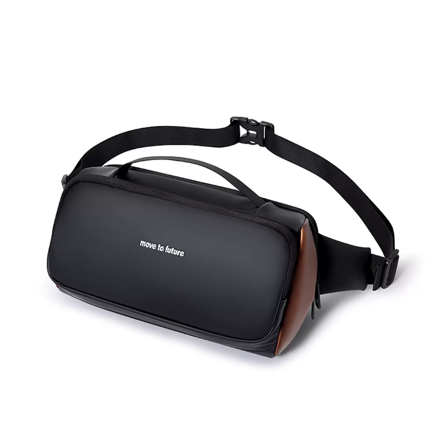 胸包男尼龙皮膜防泼水单肩斜挎运动包批发跨境男士斜挎小包腰包