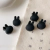 Black matte rabbit