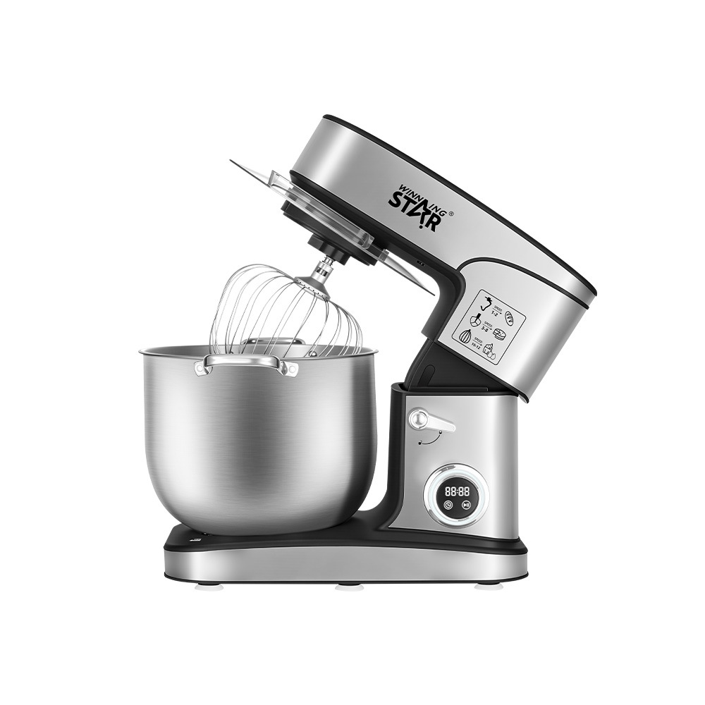 Winningstar crossover hogar 2800W de escritorio 16L acero inoxidable máquina de amasar máquina de cocinar batidor eléctrico