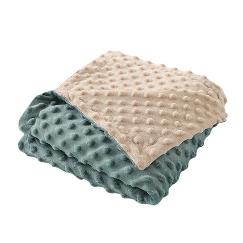 Spring and Autumn Soothing Beanie Blanket Newborn Baby Blanket Kindergarten Nap Air Conditioning Blanket Children's Small Quilt