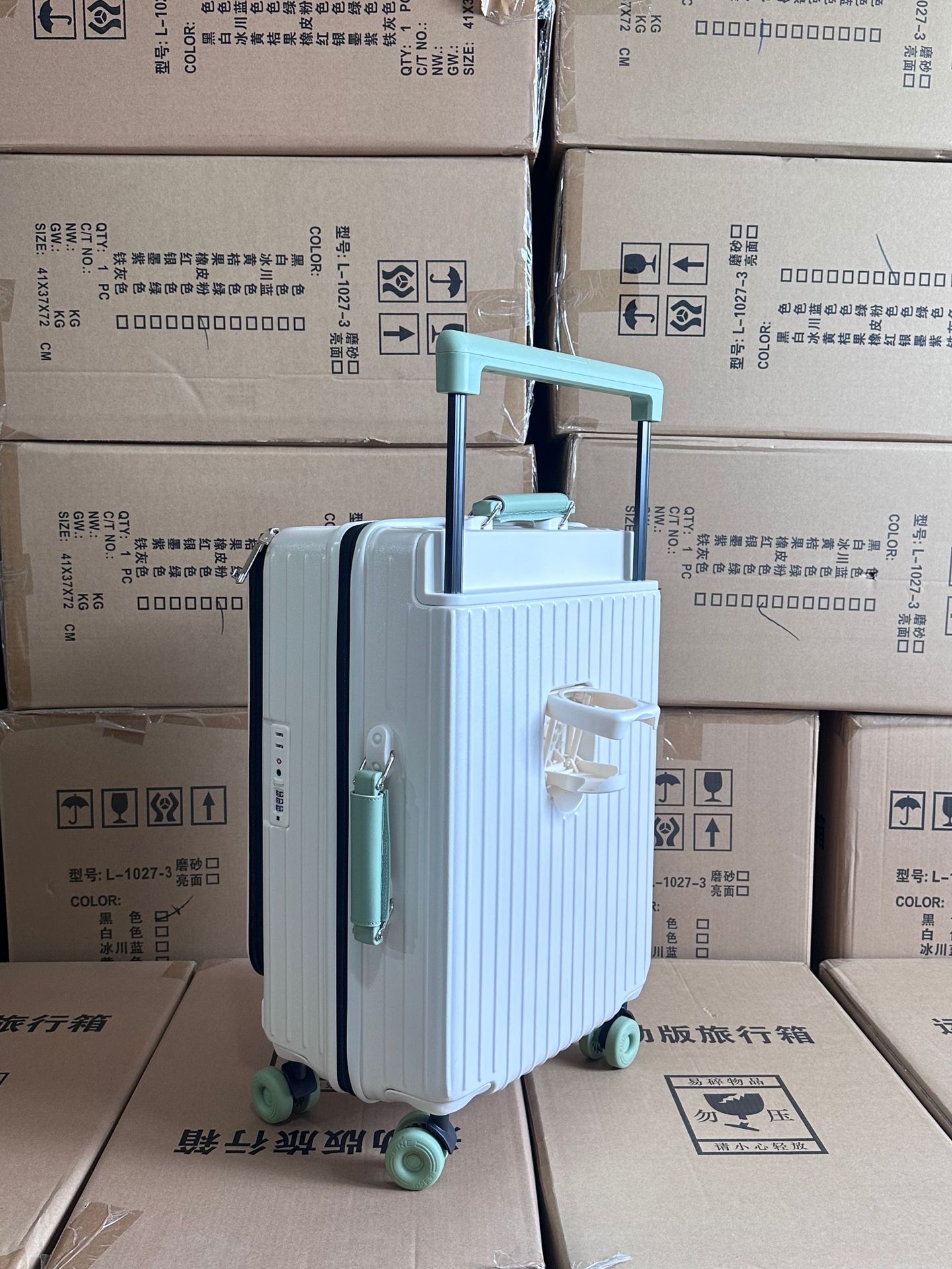 녹색과 흰색