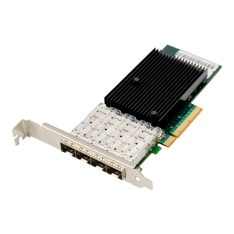 Pci-E X710 X 80k Four-Port 10Gbe Adapter Sfp+ Optical Fiber Server Network Card