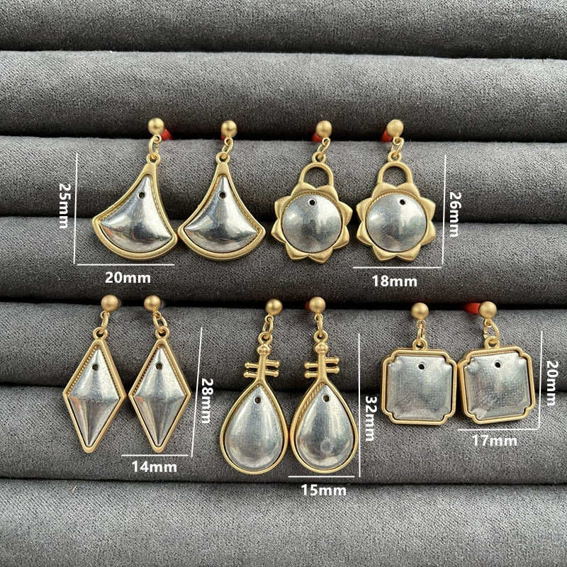 Серьги, серебряная игла, материал, аксессуары, образец серебра 925