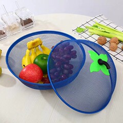 野菜の日用は手を傷つけずに透かし彫りの青い色があります。