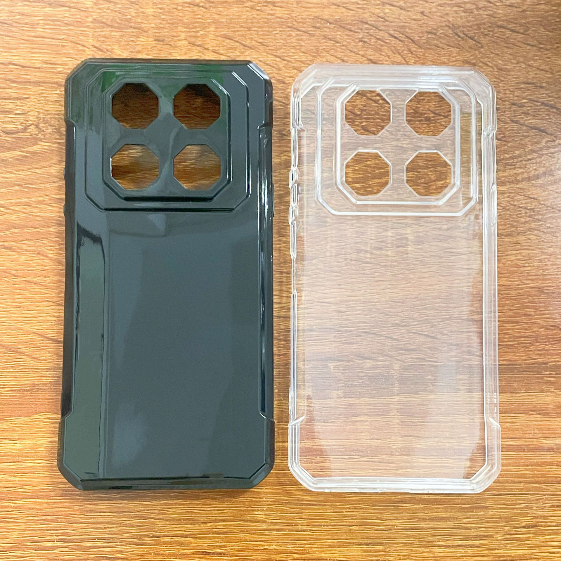 Mobilcover til oukitel wp60 beskyttelsesetui tpu sort blank_voghion.com