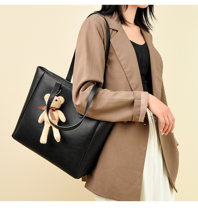 Women's Bag Tote Bag Korean Style Retro Commuter Large Capacity Bag All-match High-end Shoulder Bag_voghion.com