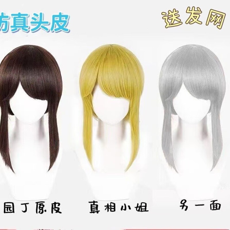 The fifth personality wig gardener cos wig the other side silver white styling wig cos The fifth personality wig gardener cos wig the other side silver white styling wig cos