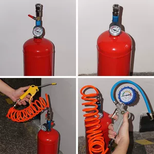 DIY Yanğınsöndürən Balonundan Yüksək Hündürlük Qaz Çəni, Açıq Hava Düşərgəsi üçün