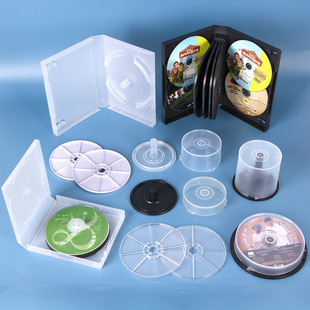 光盘包装桶PS1游戏盒影视剧DVD盒10张50张碟片盒CD布丁桶CD芯CD袋-阿里巴巴