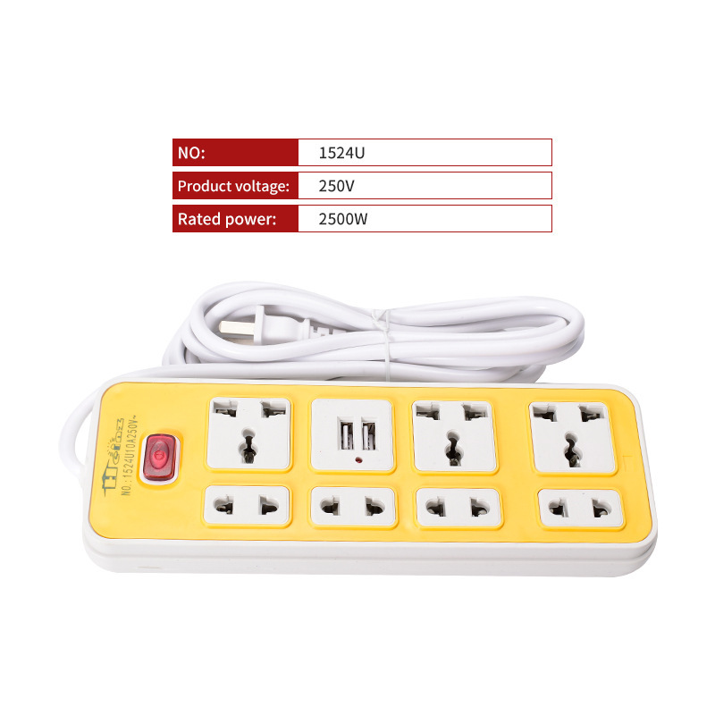 Sudeste asiático Tailandia Myanmar Tailandia estándar de comercio electrónico transfronterizo lote de red dos enchufes planos enchufes USB