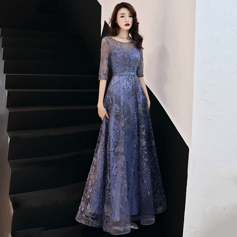 Evening Dress for Women 2026 Fashionable New Style Banquet Dignified Elegant and Graceful Long Dress with a Regal Aura