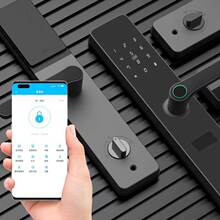 远程app涂鸦WIFI/ZigBee/NB密码锁校园公寓民宿出租房木门通通锁