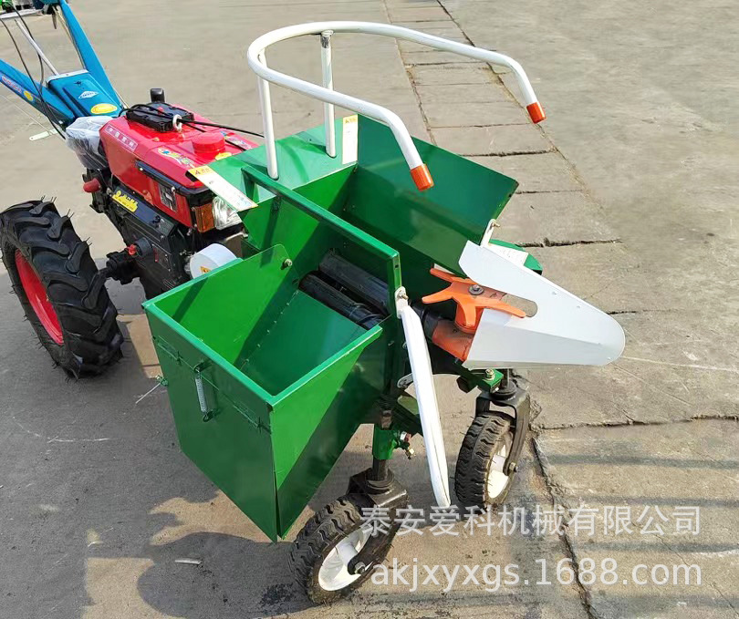 192柴油一体玉米收获机单行玉米收获机出口各型号玉米收割机批发