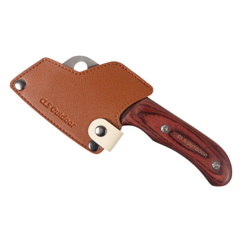 屋外キャンプ超ミニ中国式包丁ステンレスキャンプ携帯ポケット版炊飯調理器具肉切り包丁