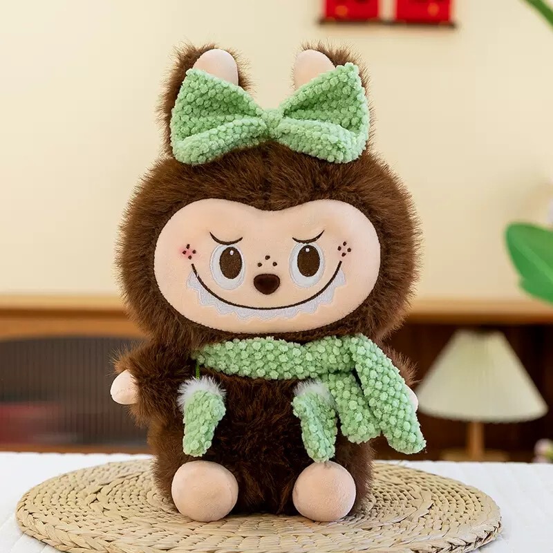 クロスボーダーラブブぬいぐるみファッション変身猿ラブブ人形人形子供のおもちゃ女の子のための枕|undefined