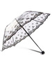 Fresh white umbrella suitable for men and women for elementary school students, increased thickness