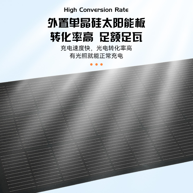 Panel solar de silicio monocristalino flexible 120W 200W panel de celda monocristalino panel generador de energía para sistema de suministro de energía de módulo fotovoltaico