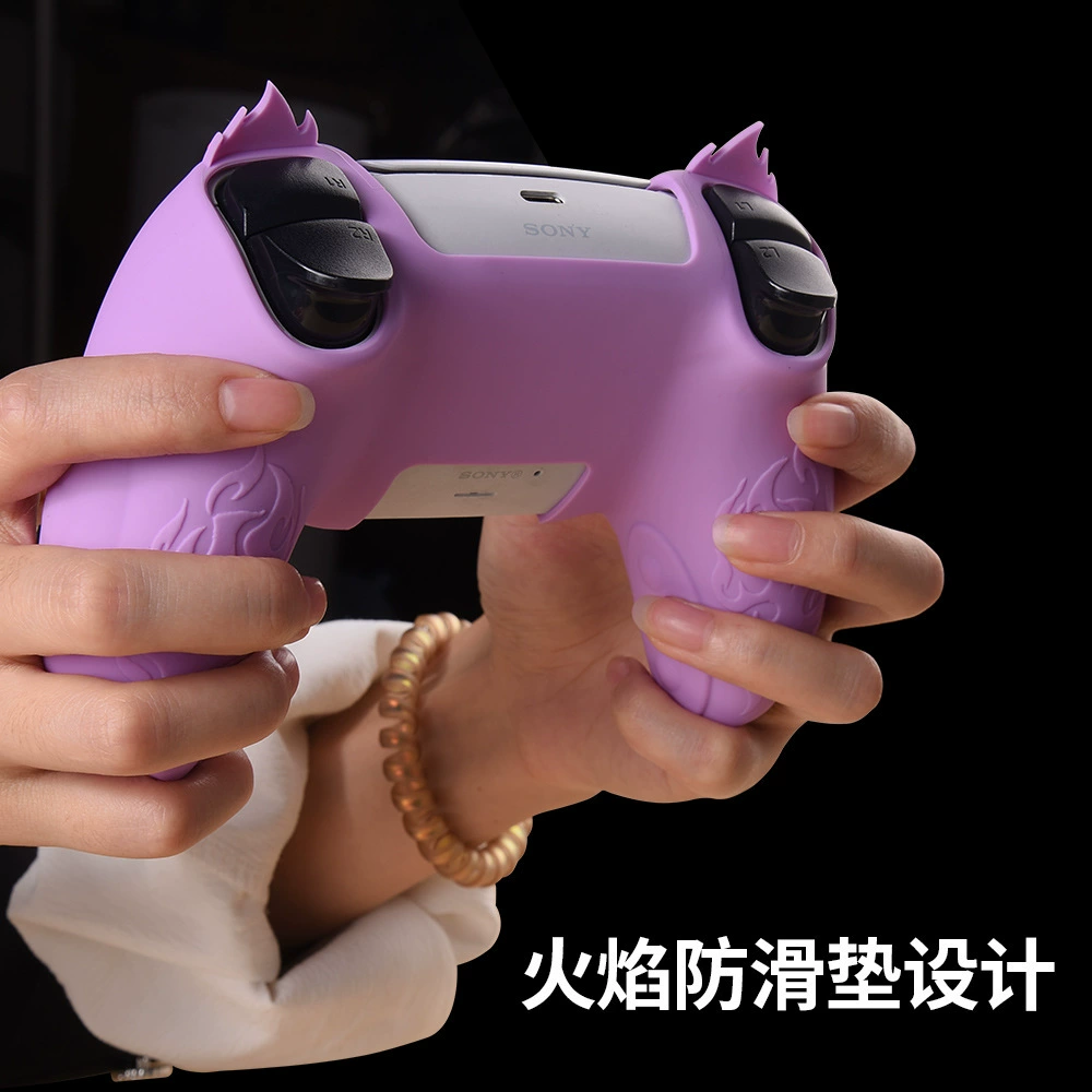 Sony, совместимая силиконовая ручка, нескользящий защитный чехол, игровая консоль с аксессуарами