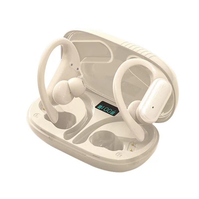 Bluetooth headphones A520, earhook wireless earbuds with charging case and LED indicator