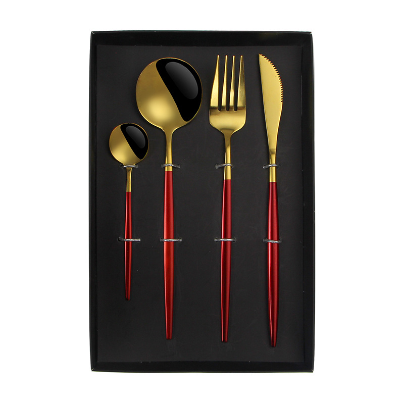 레드 골드 [기프트 박스 포함 4 장 세트]