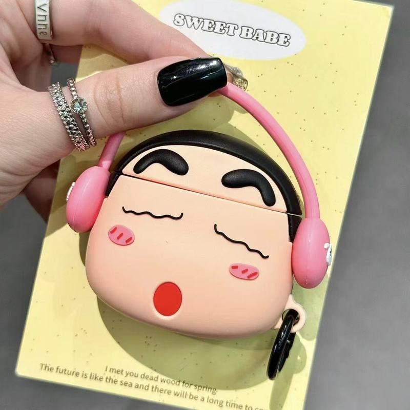 Airpods4漫画パターンワイヤレス保护カバーシリコーンかわいいワイヤレスbluetoothイヤホンアップルpro3シェル|undefined
