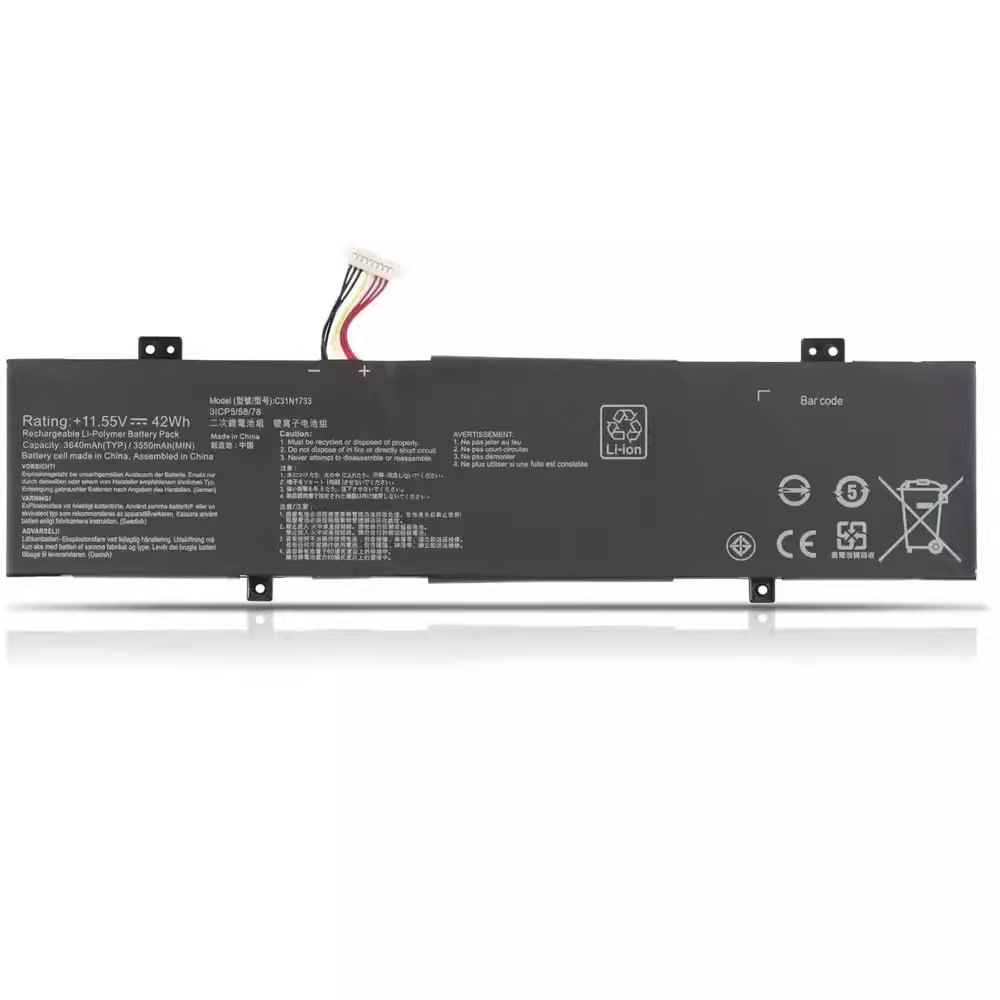 适用 ASUS TP412U TP412UA TP412FA SF4100F C31N1733 笔记本电池