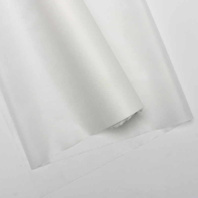 Extraíble leche algodón flor papel de embalaje Rosa material ramo floristería material floral forro al por mayor papel de algodón