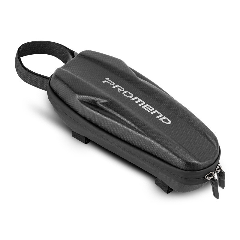 Bolsa de bicicleta PU EVA cuero a prueba de lluvia bolsa de tubo frontal bicicleta de montaña bolsa de almacenamiento de cáscara dura equipo de equitación