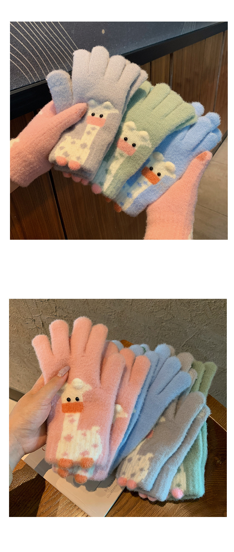 Women's Cute Sweet Animal Gloves 1 Pair display picture 1