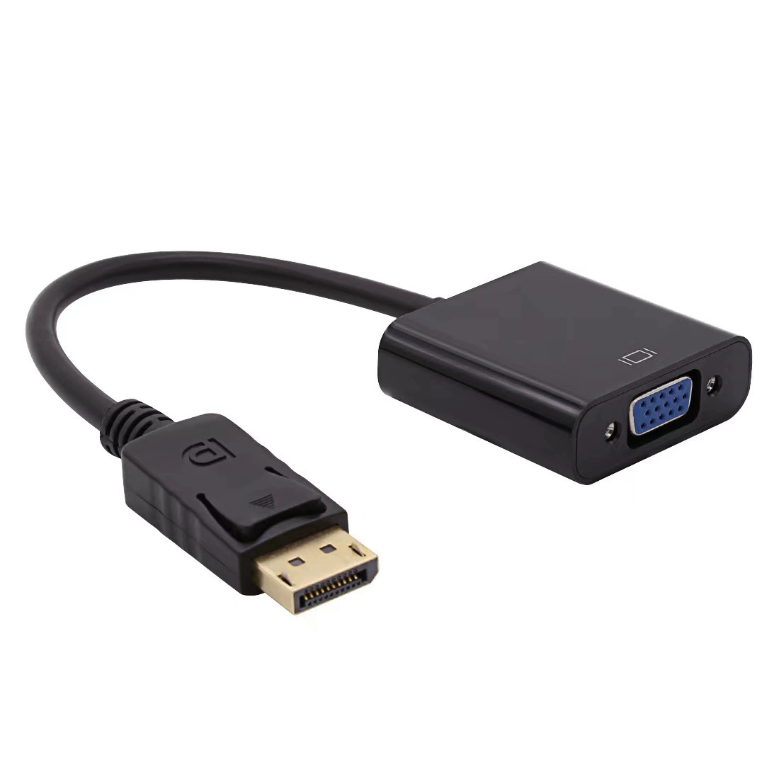 Докторский кабель DP к адаптеру VGA чёрный интерфейс DisPlayPort к VGA для подключения хоста видеопередачи
