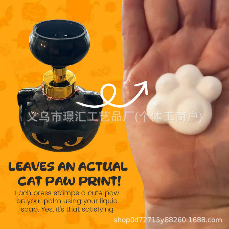 跨境新品PawPrint Magic Halloween Edition 万圣节版猫爪打泡器|undefined