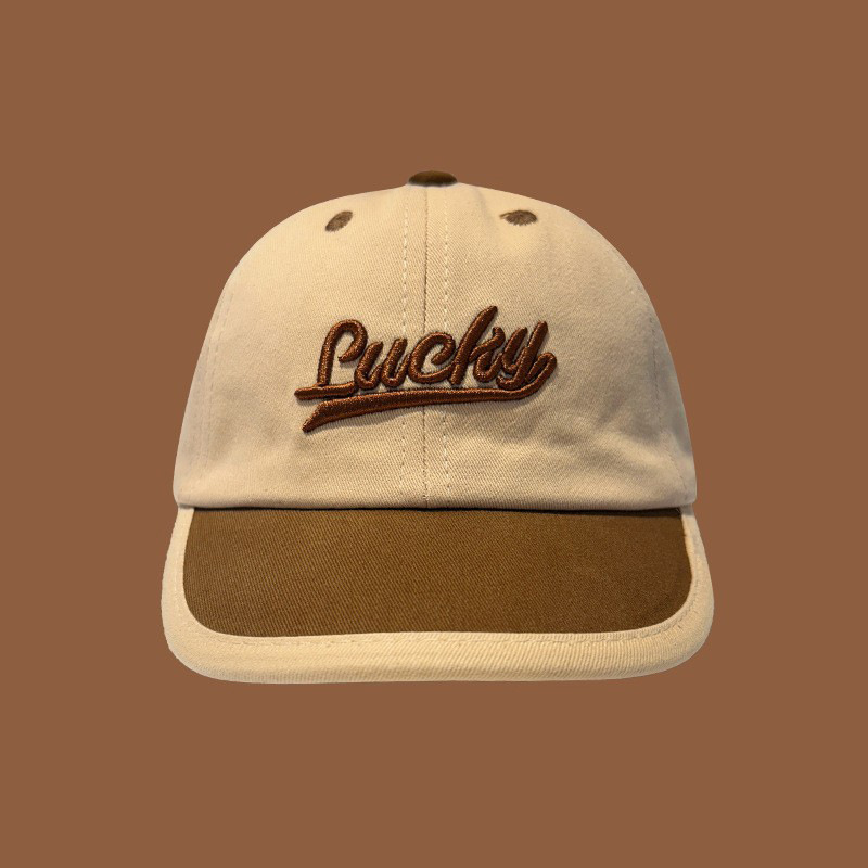 Sombrero de bebé primavera y otoño letras extranjeras sombrero de lengua de pato para niños otoño y invierno caliente sombrero de sol bebé marea de béisbol